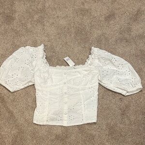 GAP CROPPED BLOUSE